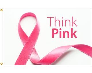 think pink flag