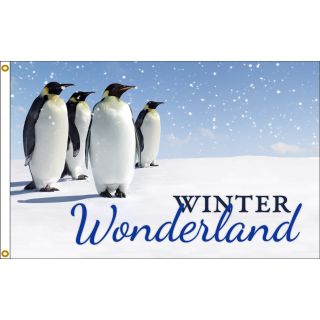 Winter Wonderland Flag